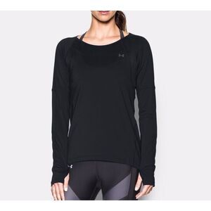 NWT! Under Armour Womens Got Game Black‎ Graphite Long Sleeve $40 Small S